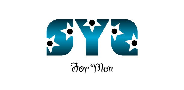 Вариант логотипа компании S.Y.S. для мужской одежды