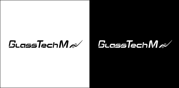 Использование логотипа компании «Гластек М» при монохромной (черно-белой) печати и отправке факсов