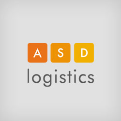 Фирменный стиль и гайдлайн компании ASD Logistics